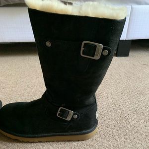 Ugg brand  black Kensington boots